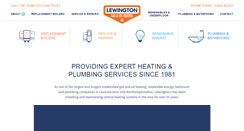 Desktop Screenshot of lewington-heating.co.uk